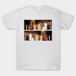 Miss Contest with candidates side by side T-Shirt